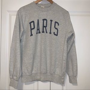 Brandy Melville Paris Crewneck